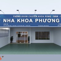 Phương án thiết kế phòng khám nha Phương Nam hiện đại, chuyên nghiệp